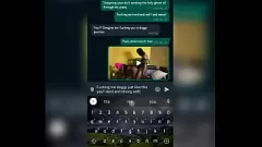 Abspielen WhatsApp-Sexting: Expliziter Chat mit meinem Pastor