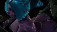 Play Night elf is gang up spanged by hobs